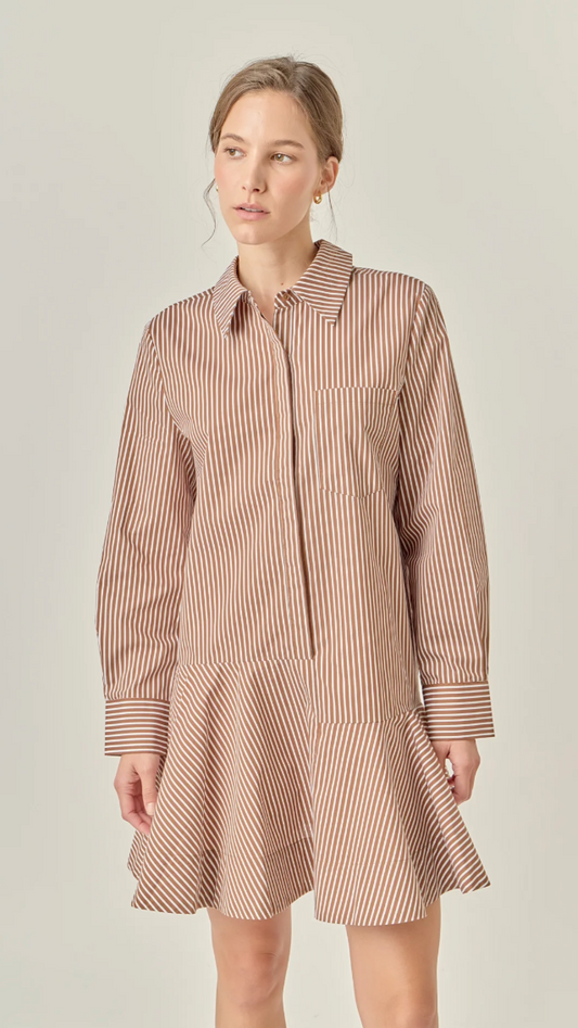 SARAH STRIPED DRESS