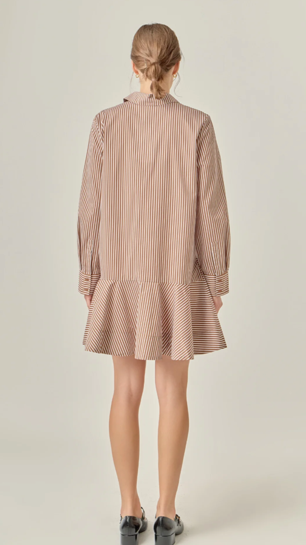 SARAH STRIPED DRESS