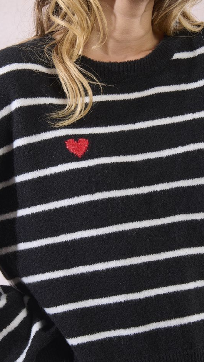 COSETTE HEART SWEATER