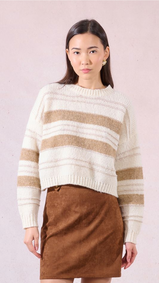 SYLVIE STRIPED SWEATER