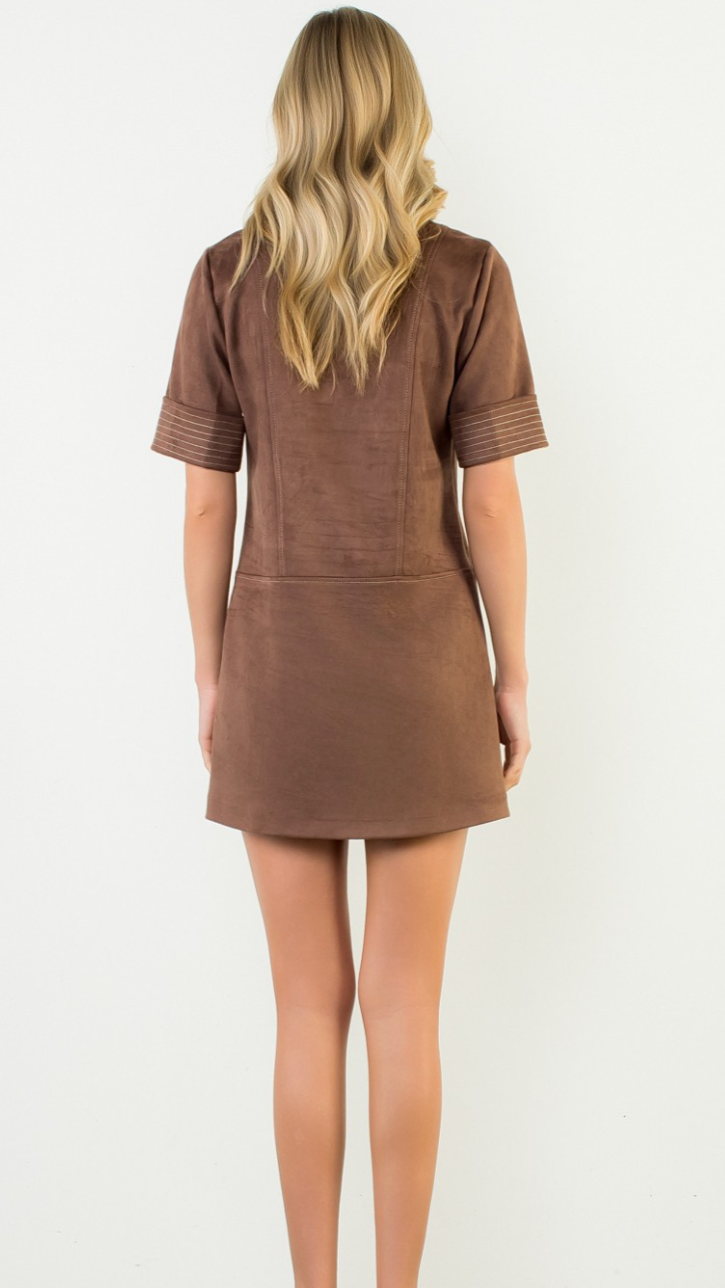 MONICA COLLARED DRESS