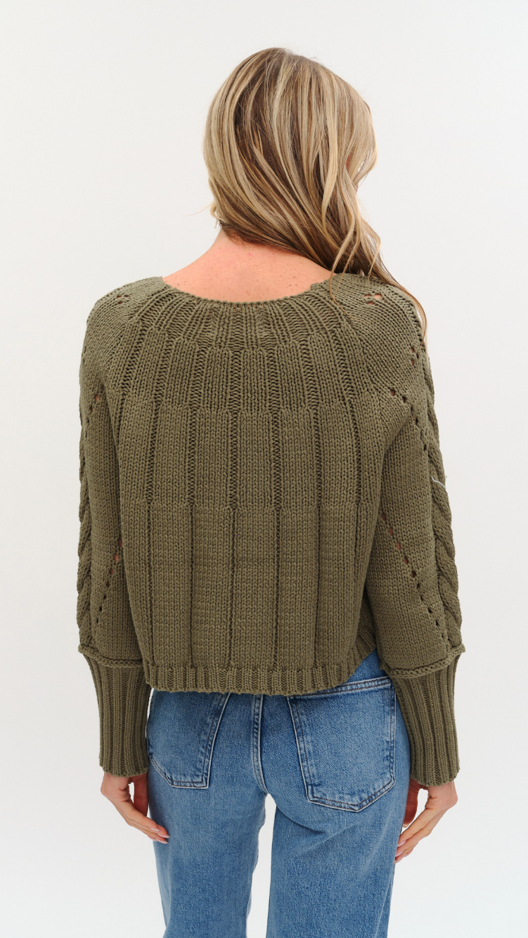 ALEXA BOAT NECK SWEATER