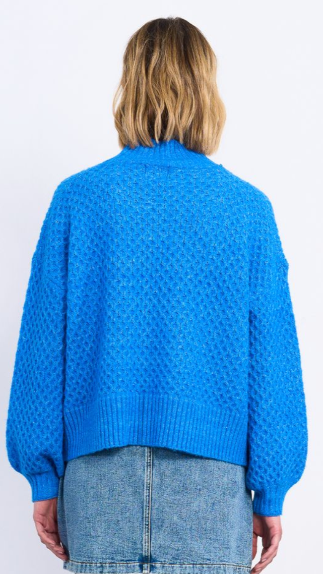 MR. BLUE SKY SWEATER