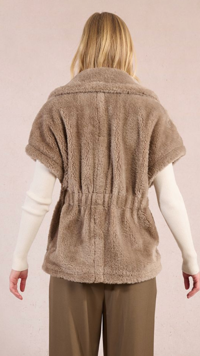 OLIVIA BELTED VEST