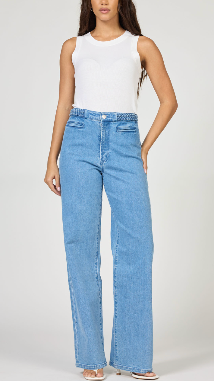 HOLLY BRAIDED DENIM