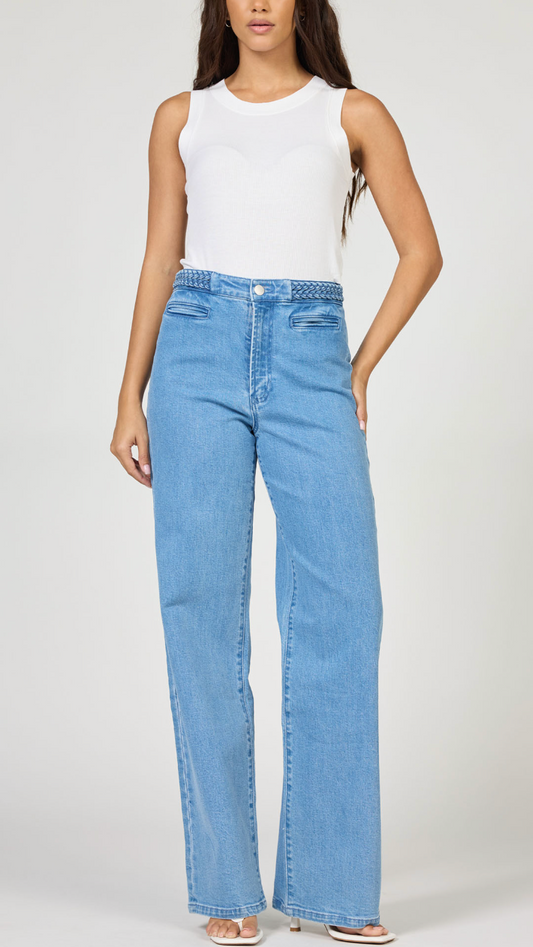 HOLLY BRAIDED DENIM