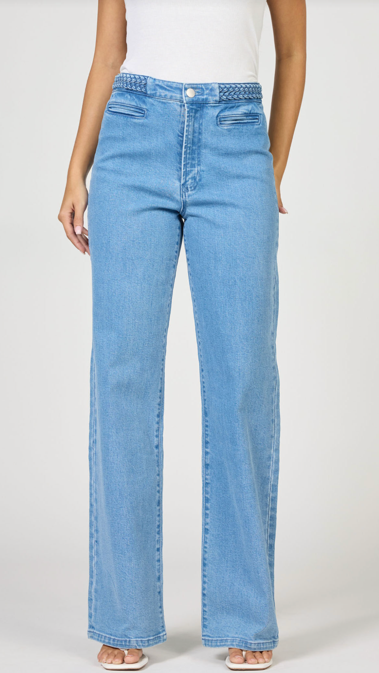 HOLLY BRAIDED DENIM