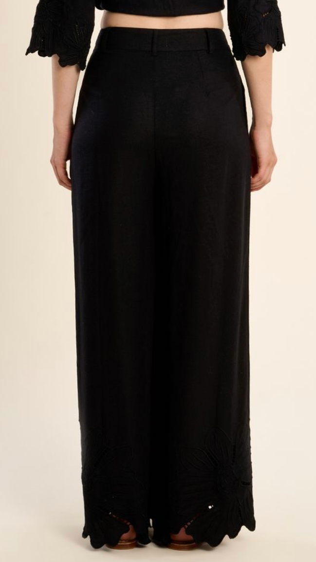STACEE WOVEN EYELET PANT