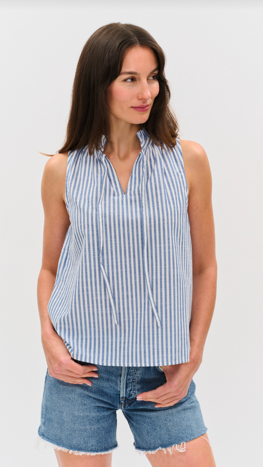 HARBOR POPLIN TOP