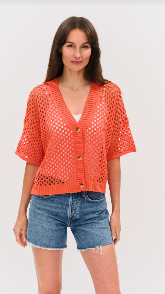DUNE CROCHET CARDI