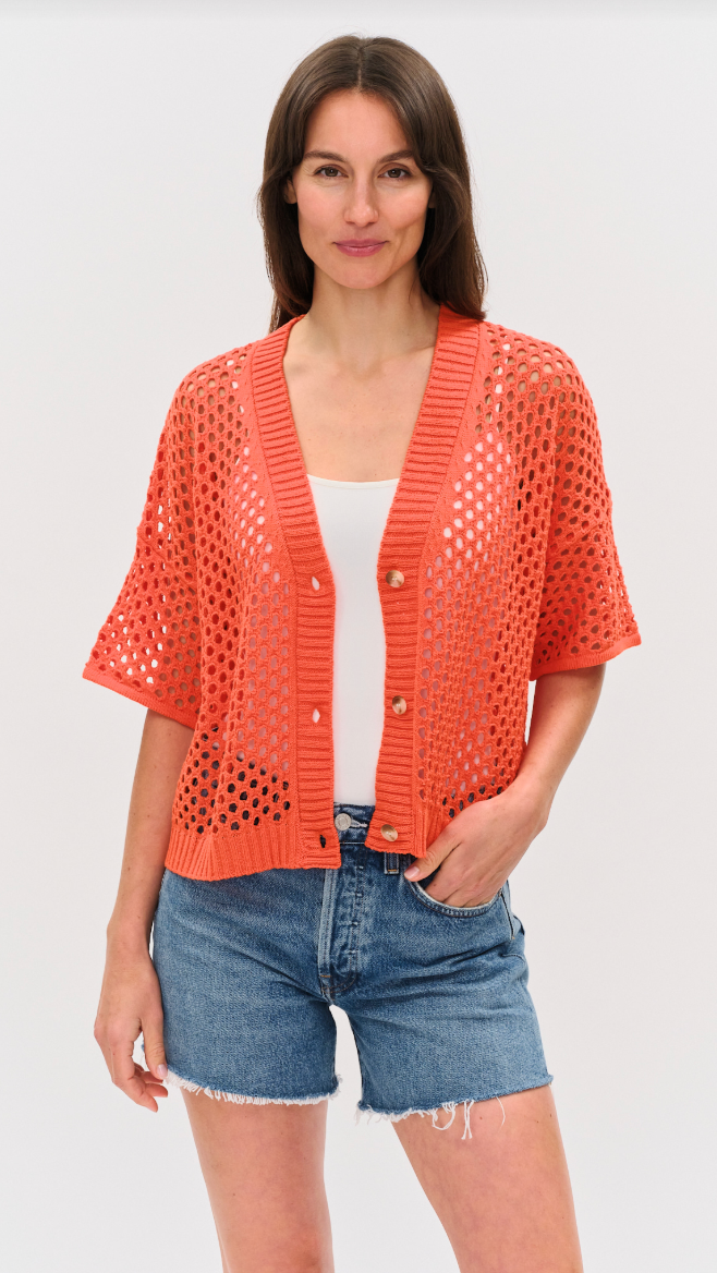 DUNE CROCHET CARDI