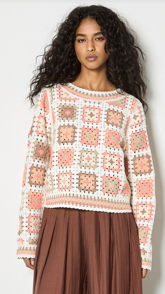 CROCHET SQUARES JUMPER