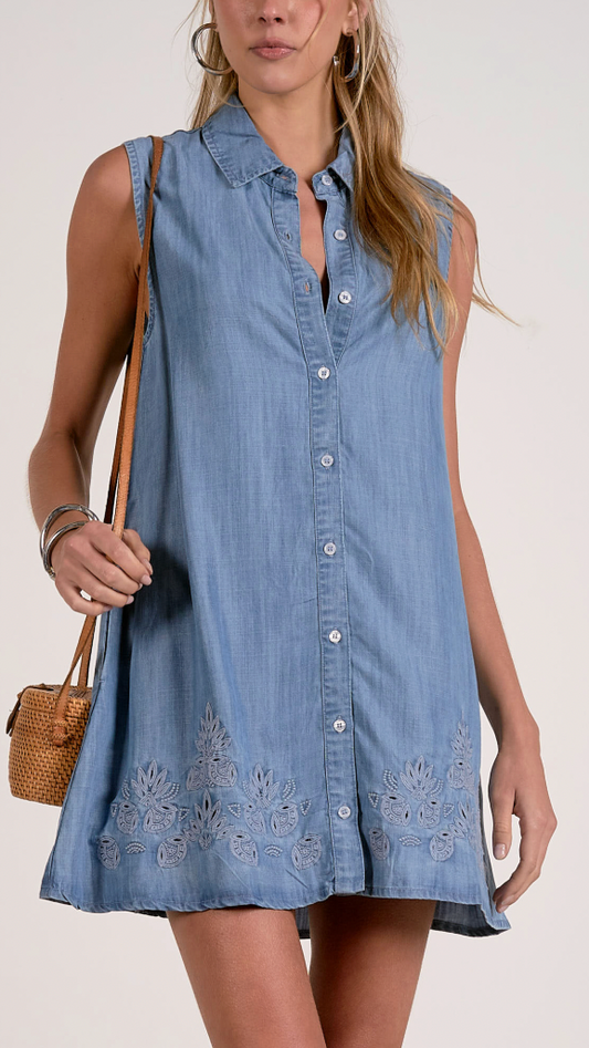 FIONA DENIM DRESS
