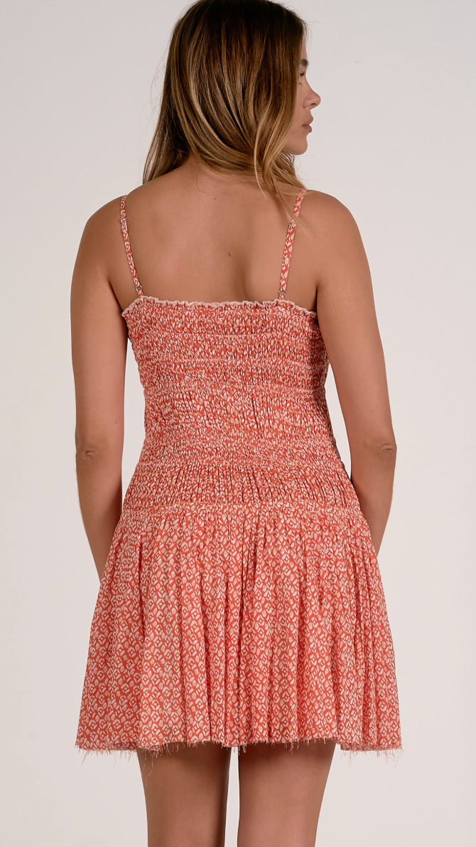 ADLEIGH SMOCKED DRESS