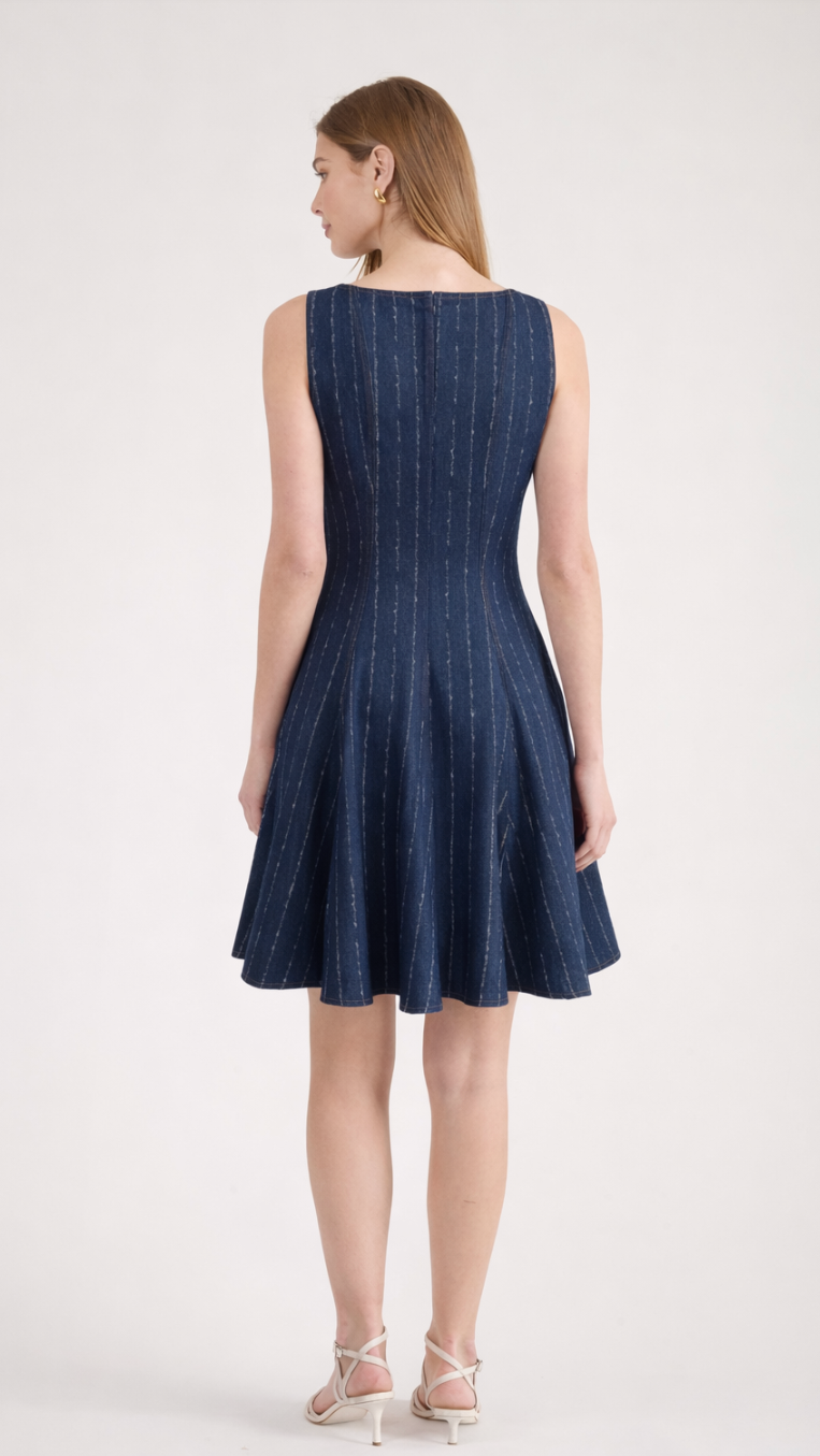 CUTIE SHORT DENIM DRESS