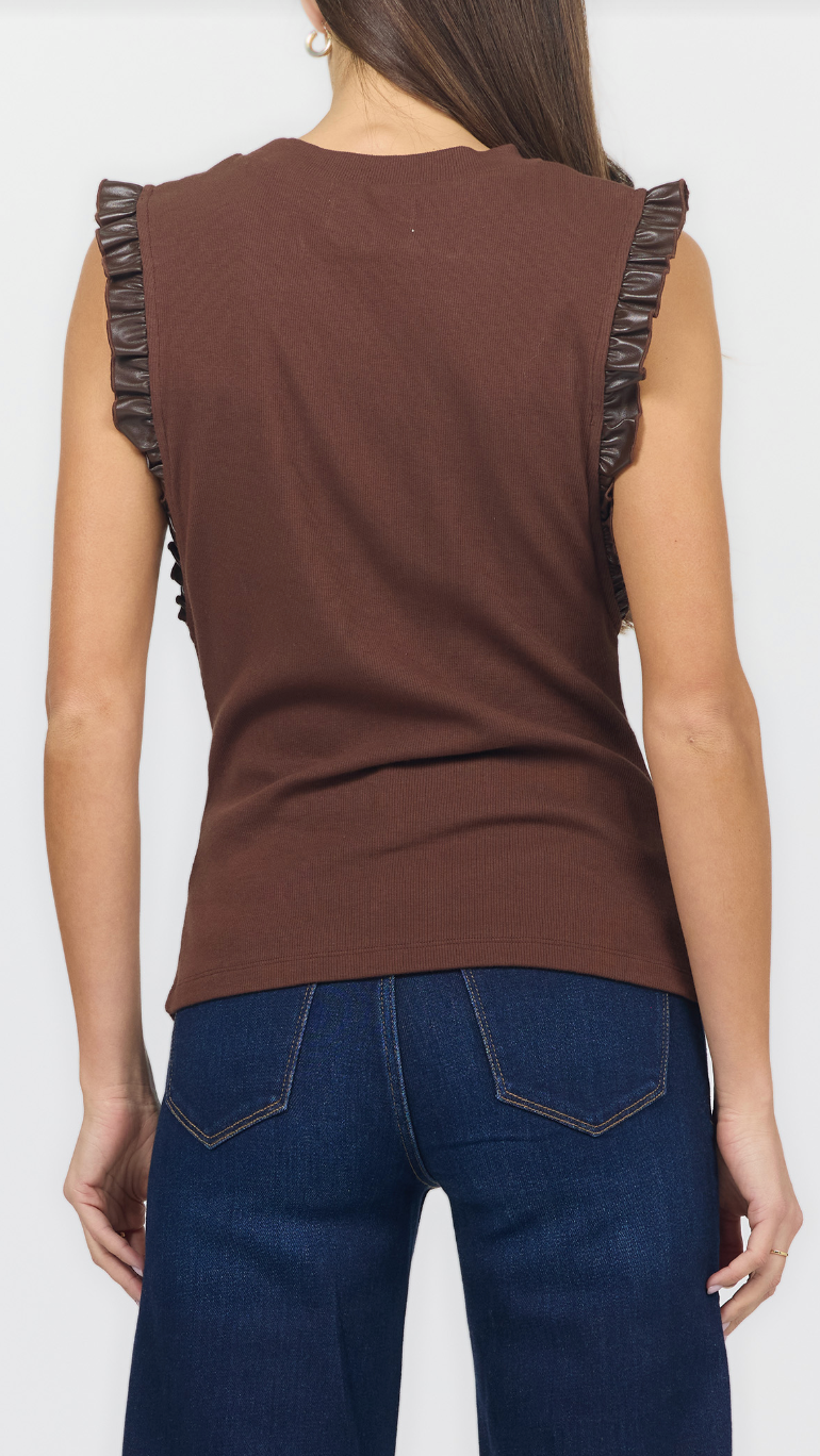 BRIDGET RUFFLE TOP