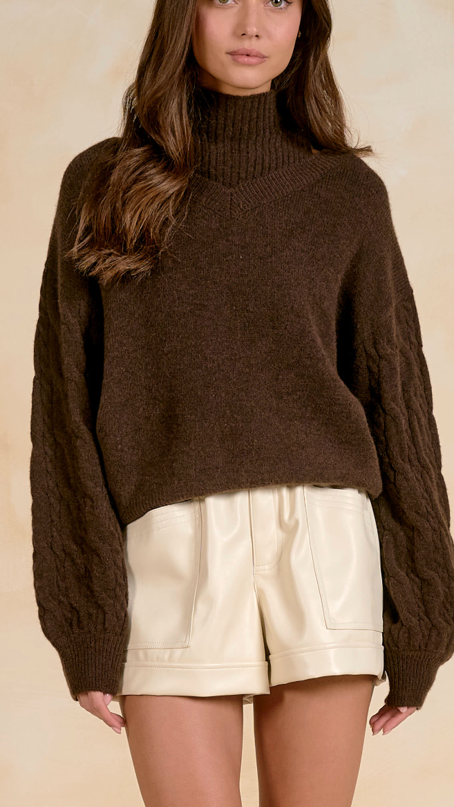 MOXIE TURTLENECK SWEATER