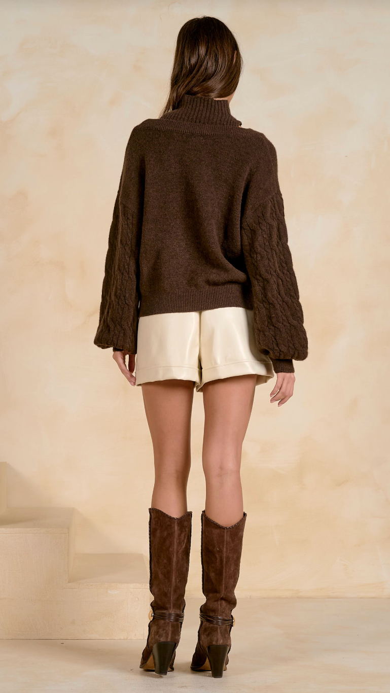 MOXIE TURTLENECK SWEATER