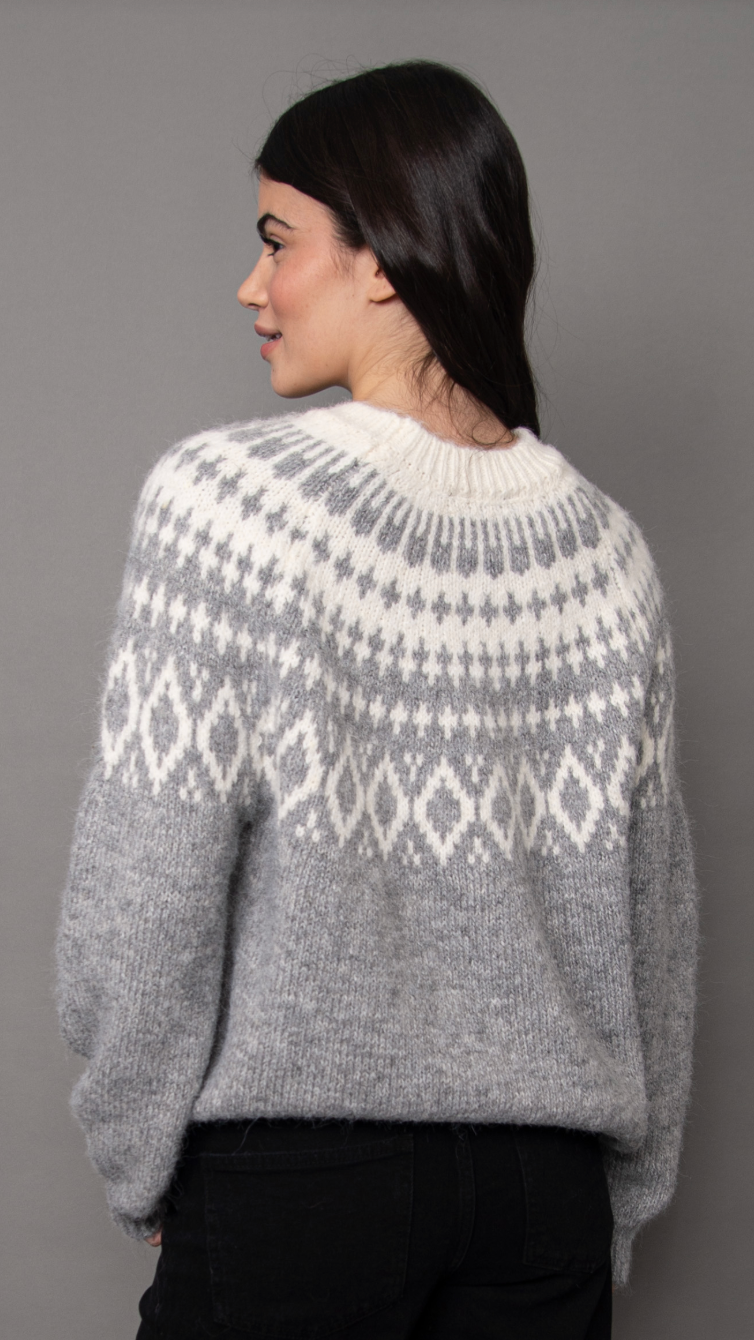 HASANA FAIR ISLE SWEATER