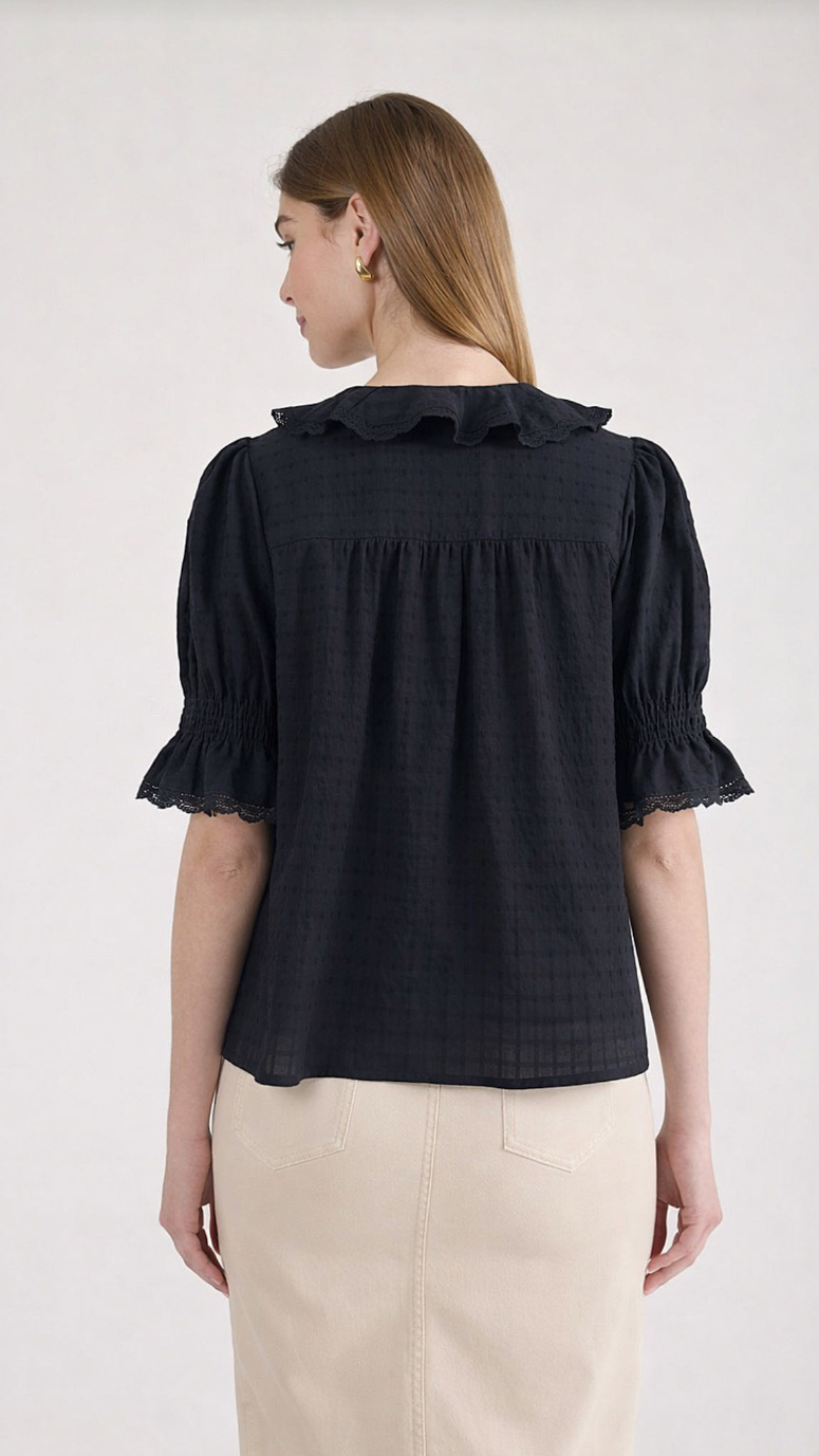 ELLIOT SHORT SLEEVE BLOUSE