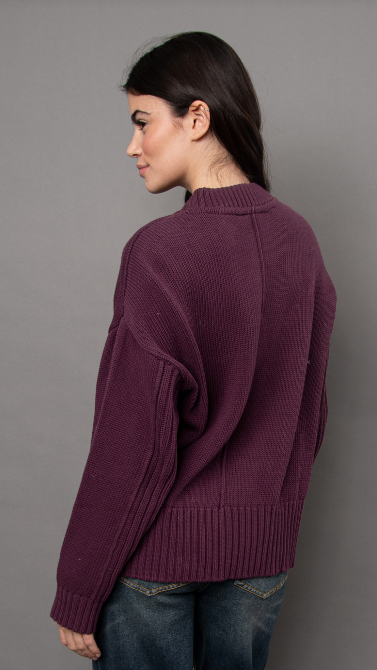 LILLA LONG SLEEVE CREW