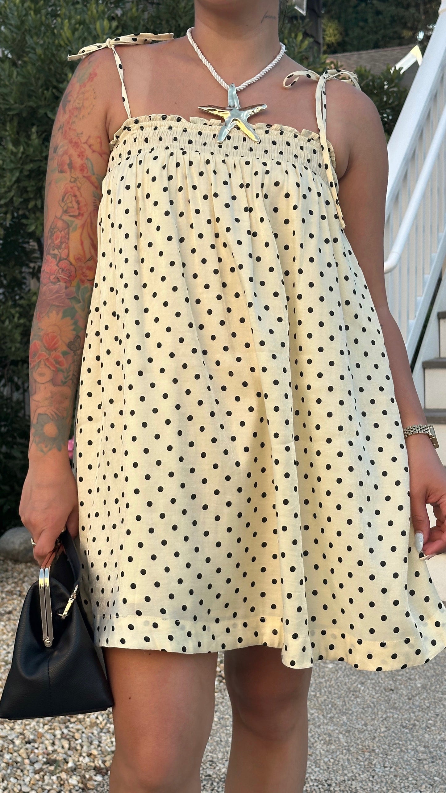 ADRIANA POLKA DOT DRESS