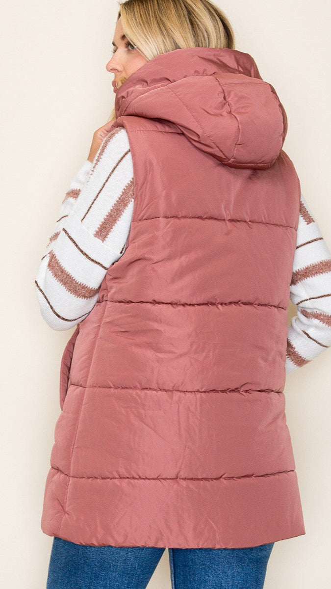 SALLY HOODED VEST