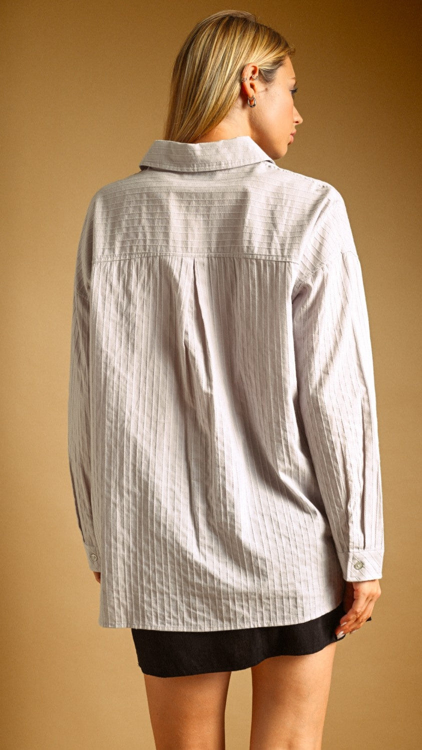 RAYA TEXTURED BUTTON DOWN
