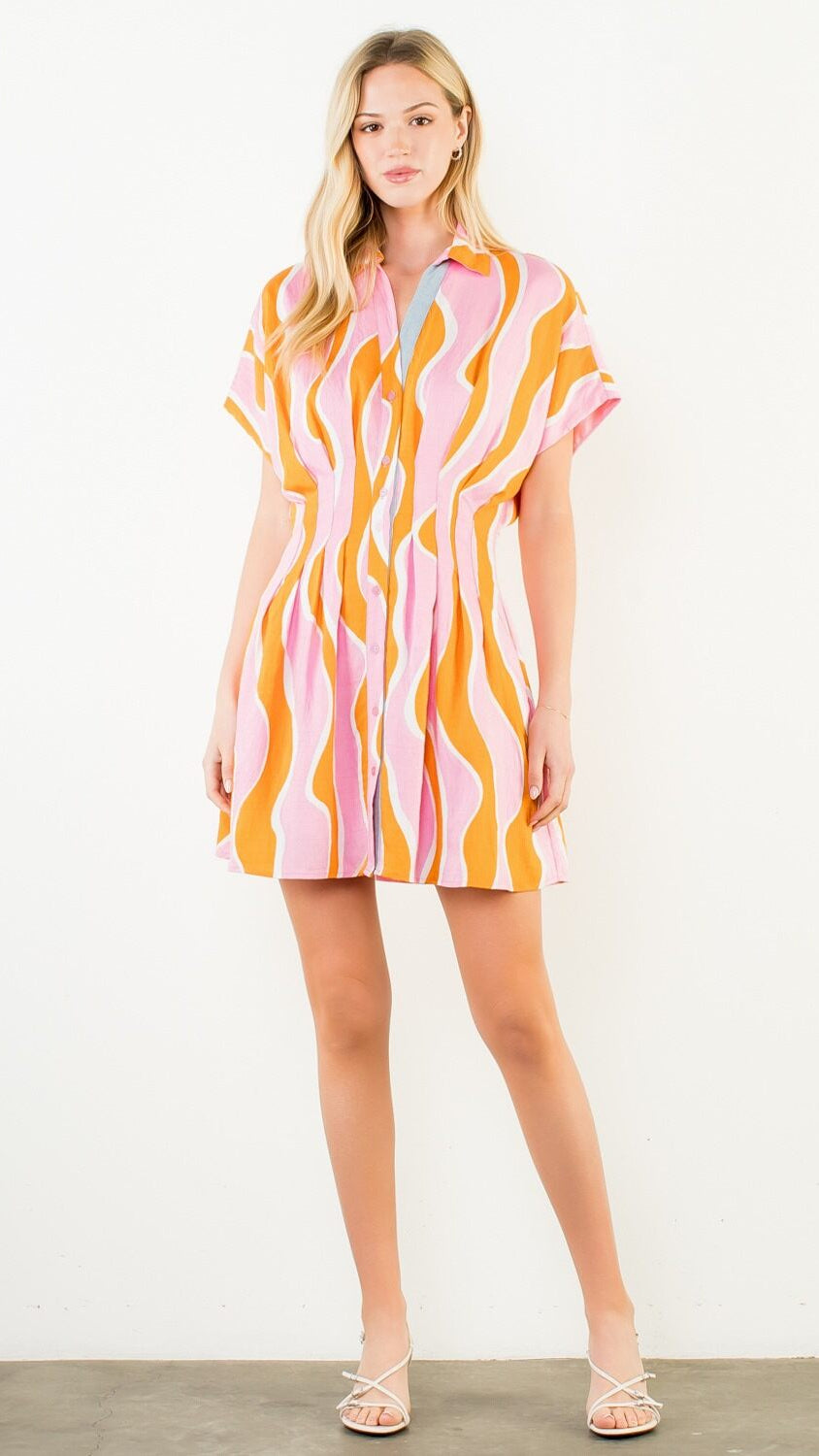 NELLIE WAVY DRESS