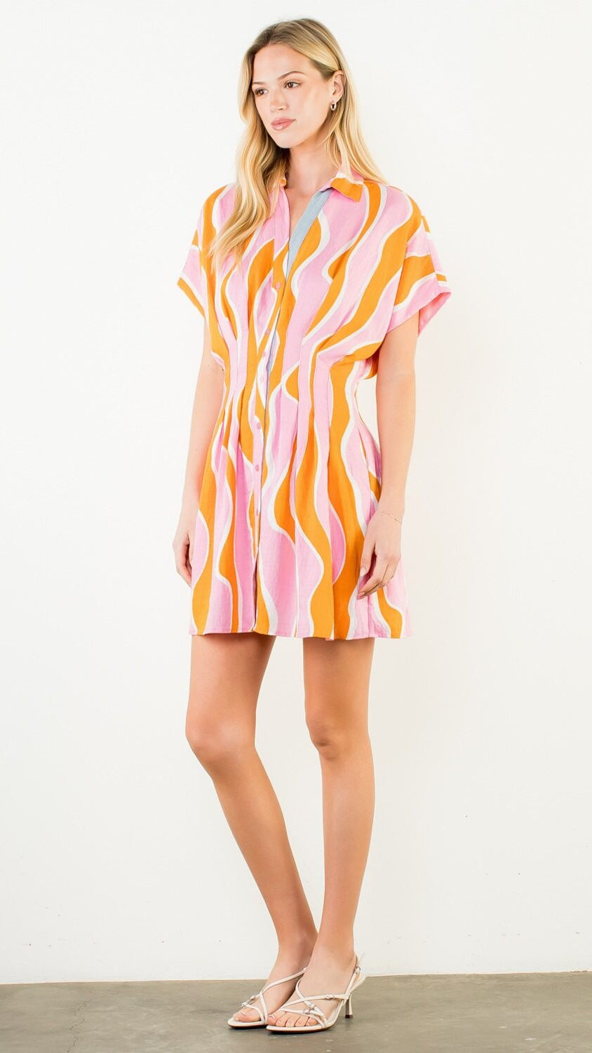 NELLIE WAVY DRESS