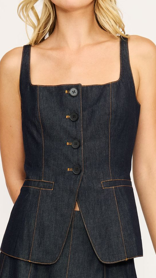 MAEVIE VEST TOP