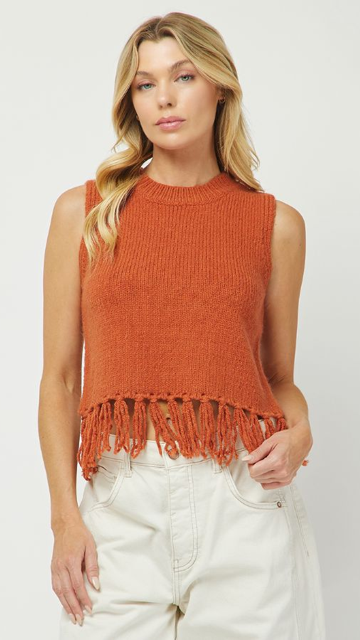 HANNAH FRINGE TOP